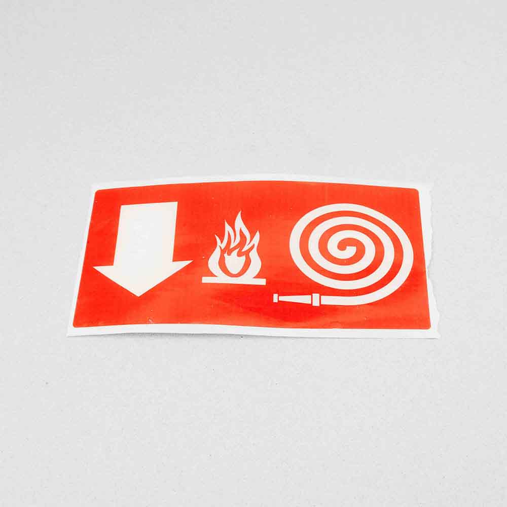 AUTOCOLANT HIDRANT & FURTUN 17x10cm