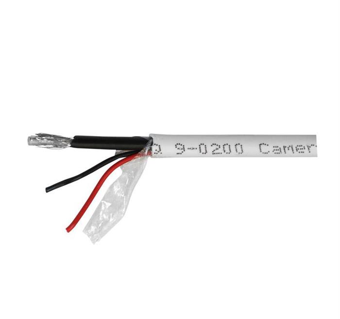 CABLU COAXIAL+ ALIM CC TV RG59 + 2x0.35  01-395/1