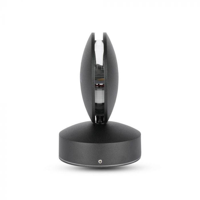 CIL ARH APLICA 3000K 7W 770 lm ROTUNDA NEAGRA 2-WAY IP65 VT