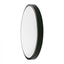 CIL PLAFONIERA SENZOR IP44 4000K 18W 1800 lm ROTUNDA D:225x60mm NEAGRA