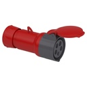 CUPLA TRIFAZ. 16A 5P PE FIR PKF16M435