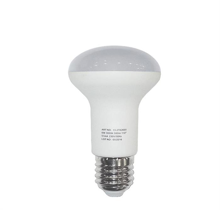 DAB BEC LED E27 R63 8W L.CALDA 13-2742800