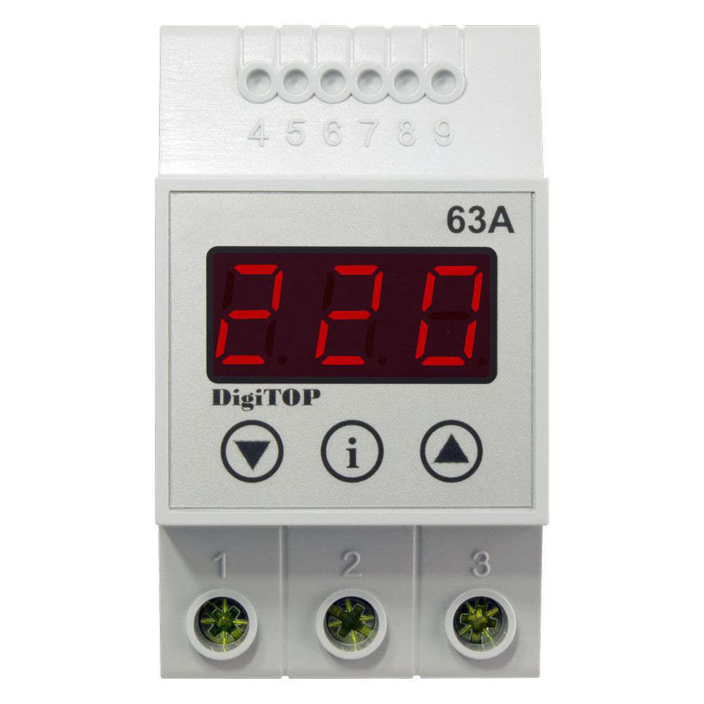 DIGITOP RELEU PROT TENSIUNE 230V 63A VP-63A 380162