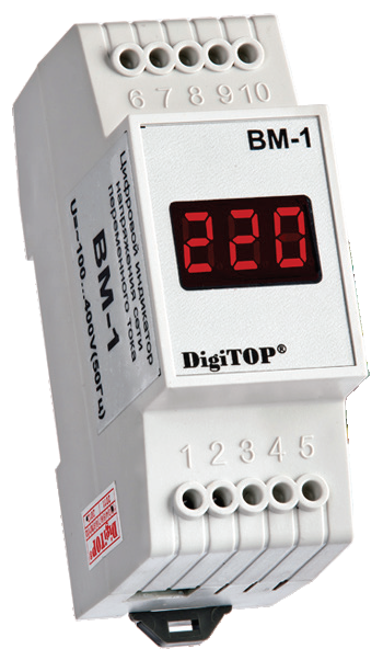 DIGITOP VOLTMETRU 220V VM1 380339