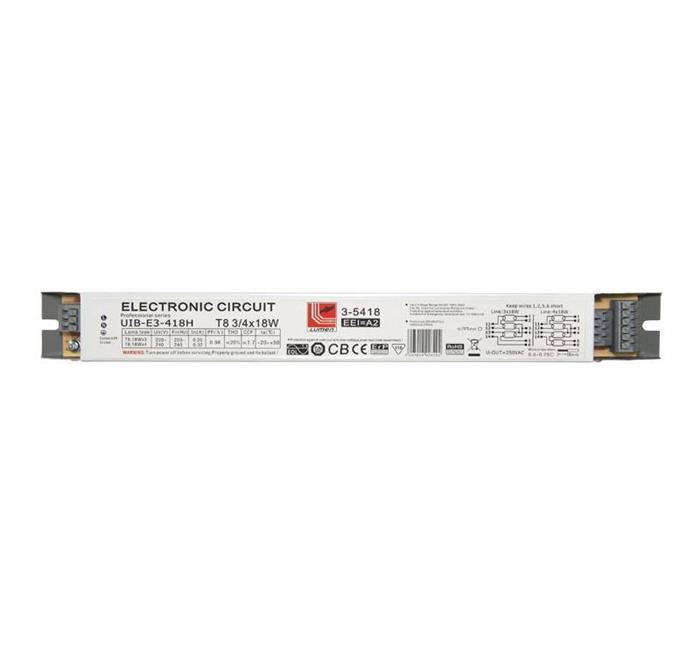 DROSEL ELECTRONIC T8 4x18W 00-845/4