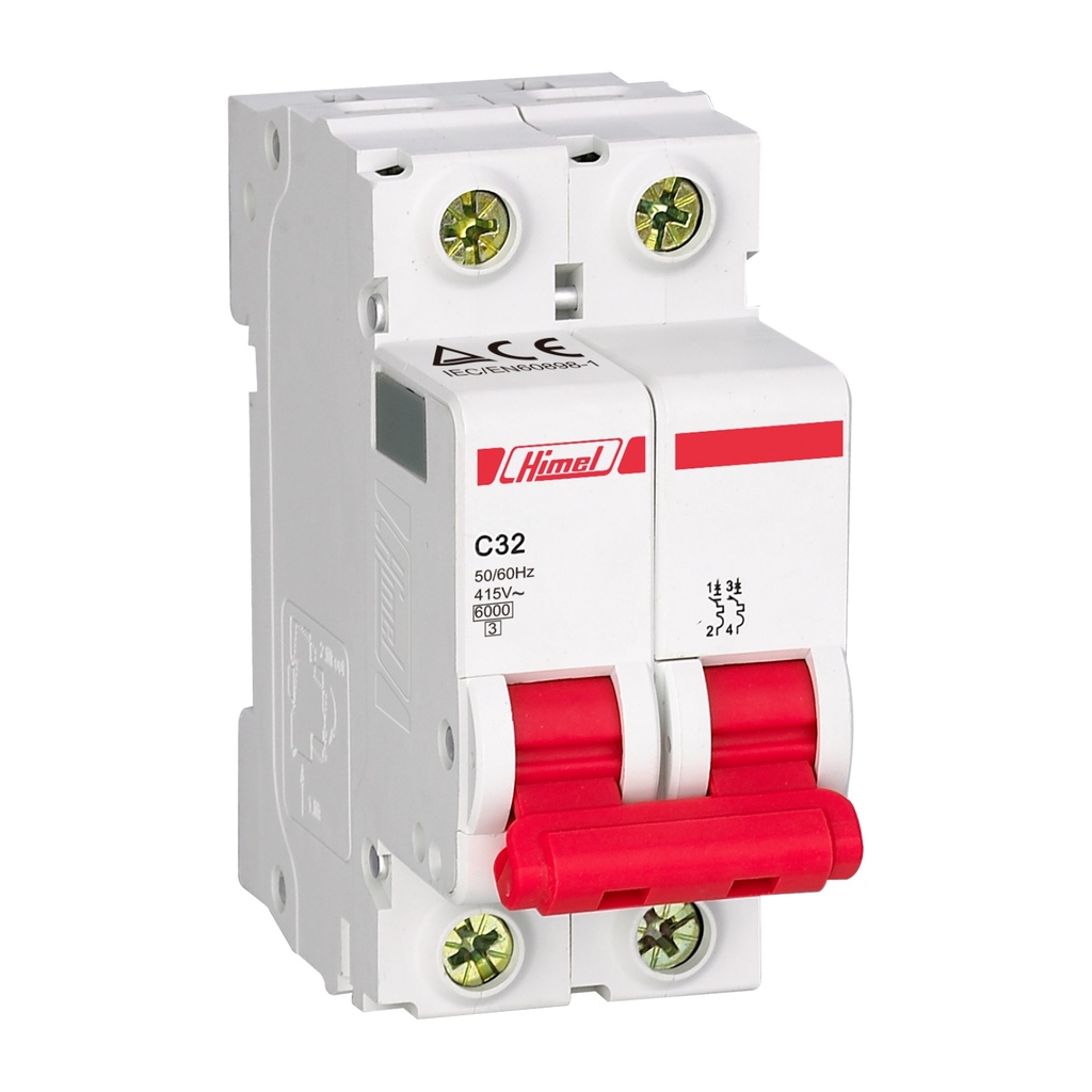 HIM 2P C 32A 4.5kA HDB3wL2C32