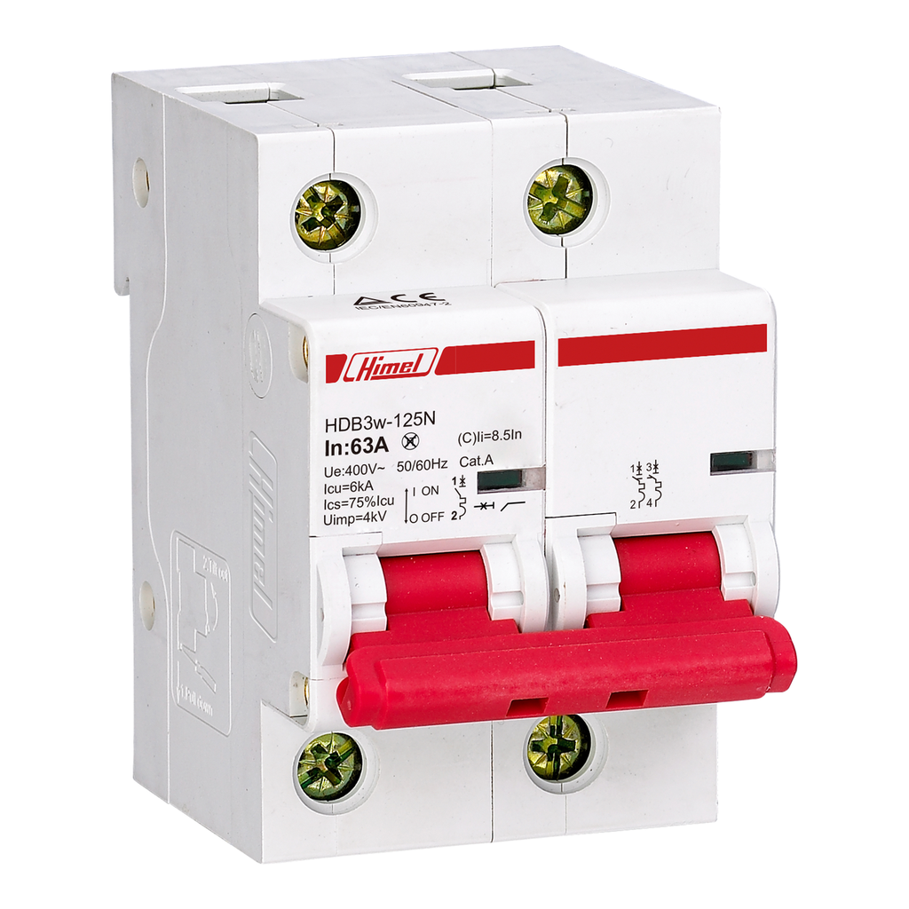 HIM 2P C 80A 10kA HDB3w125H2C80