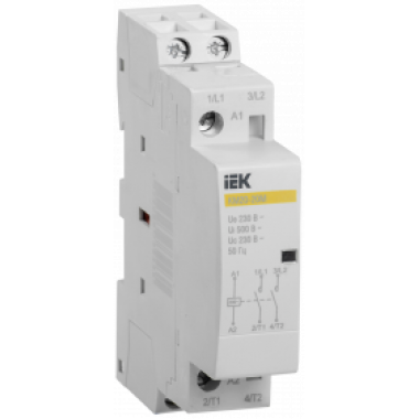 IEK CONTACTOR MODULAR 2P 20A 220V MKK11-20-20