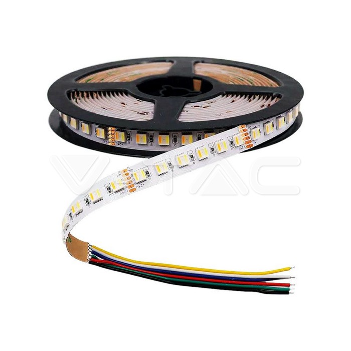 LED BANDA 24V IP20 RGB+3in1 24W 1680 lm/m (5ml/rola)