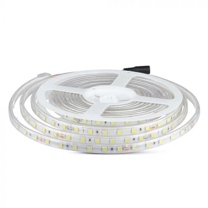 LED BANDA 24V IP65 4000K 9W 830 lm/m (5ml/rola)