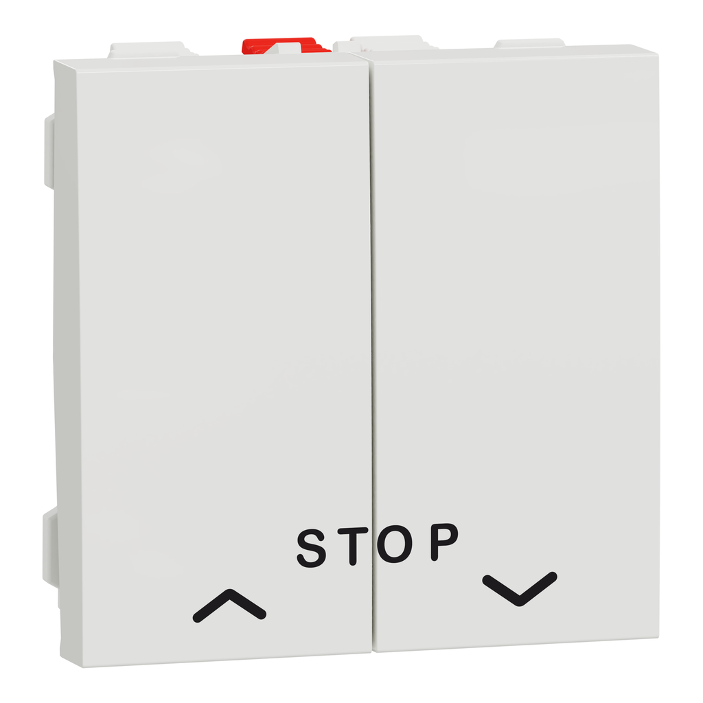 NEW UNICA 2M INTRERUPATOR JALUZELE CU STOP 6A ALB NU323718