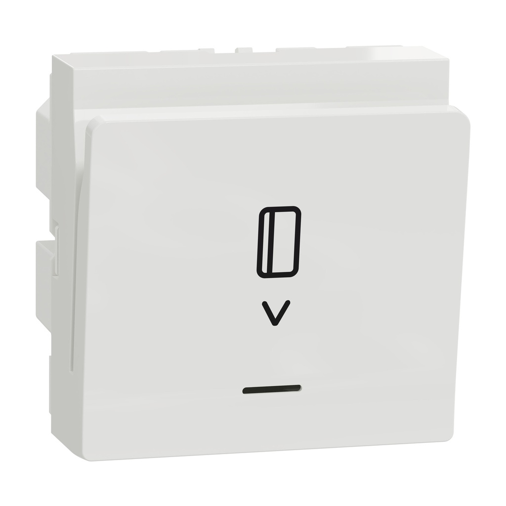 NEW UNICA 2M INTRERUPATOR CARTELA TEMPORIZARE 8A ALB NU354018