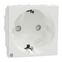 NEW UNICA 2M PRIZA 2P+E 16A ,OBT. ALB ANTIBACTERIAN NU303720