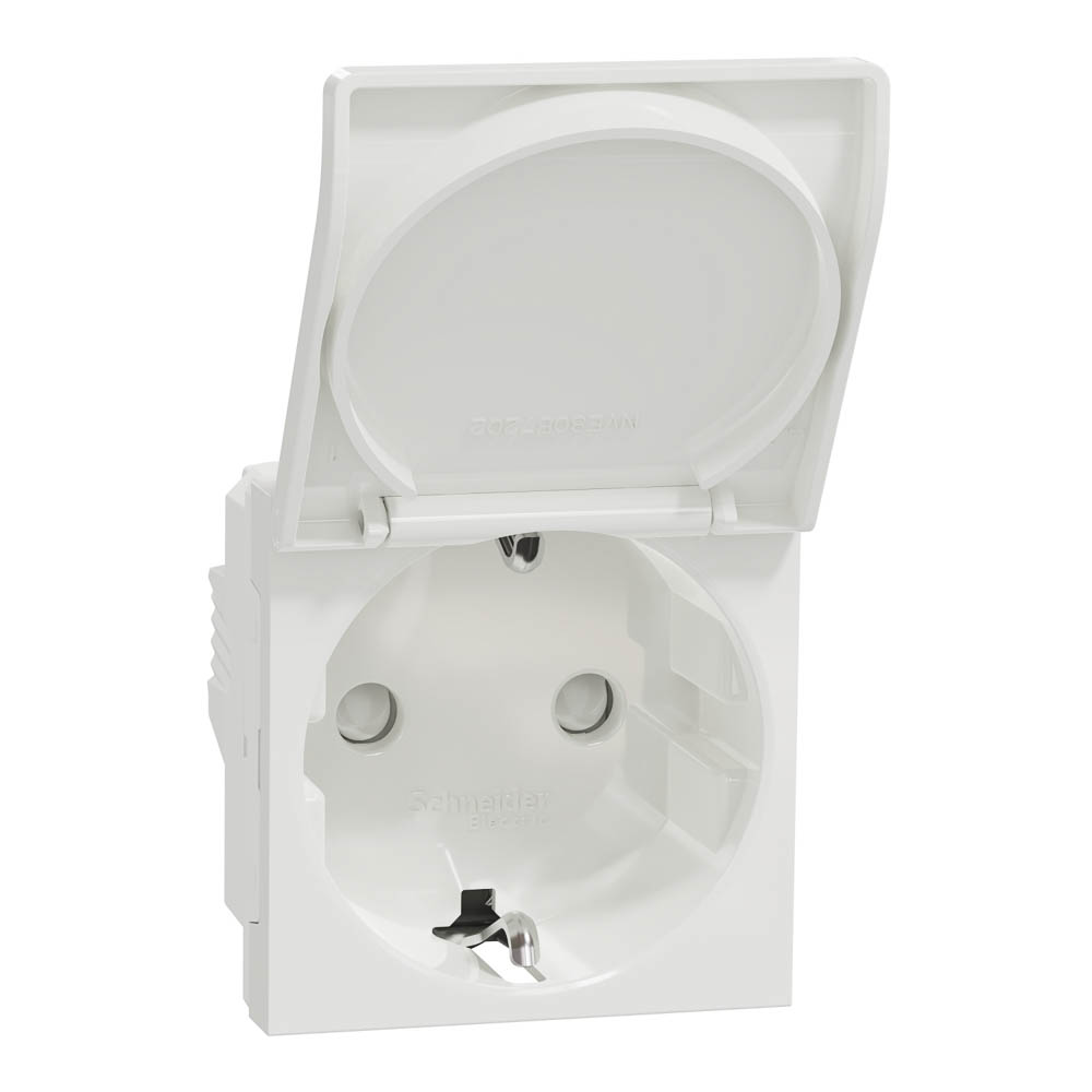 NEW UNICA 2M PRIZA 2P+E 16A, CAPAC,OBT. ALB NU303718TA