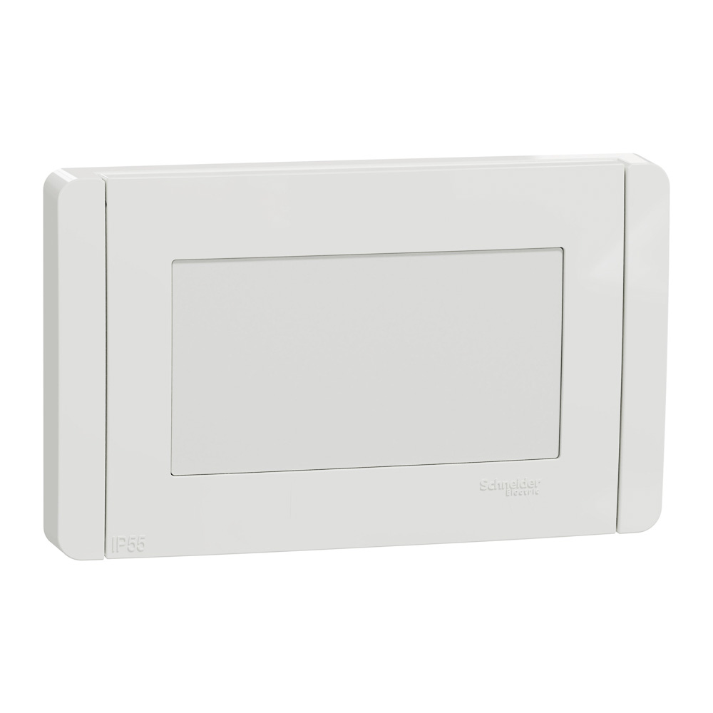 NEW UNICA PLACA UNICA STUDIO 4M IP55 ALB NU055418