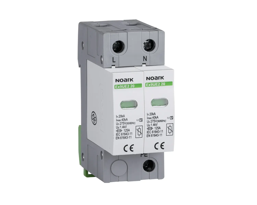 NOARK DESCARCATOR 2P 275V 20KV Ex9UE2 103351