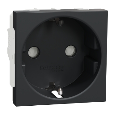 NU ANTRACIT 2M PRIZA 2P+E 16A OBTURATOR NU303754