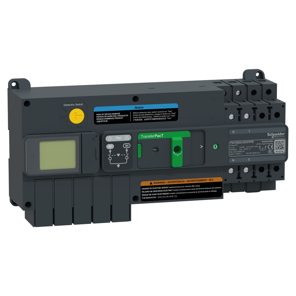 SCH AAR TRANSFERPACT ACTIV AUTOMAT 2P 32A 230V ROTATIV TA10D2L0323TPE