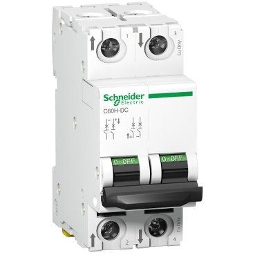 SCH C60H C 2P 13A 10kA 500Vdc A9N61529