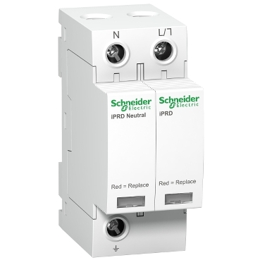 SCH DESCARCATOR 1P+N iPRD40 40 kA 350V A9L40500