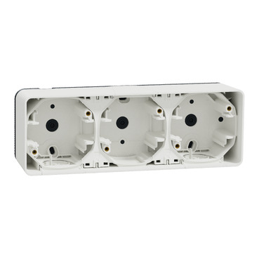 SCH MUREVA DOZA PT 3P ORIZONTALA ALB MUR39913