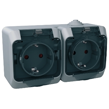 SCHC_PRIZA DUBLA CAPAC  FUMURIU IP44 WDE000625