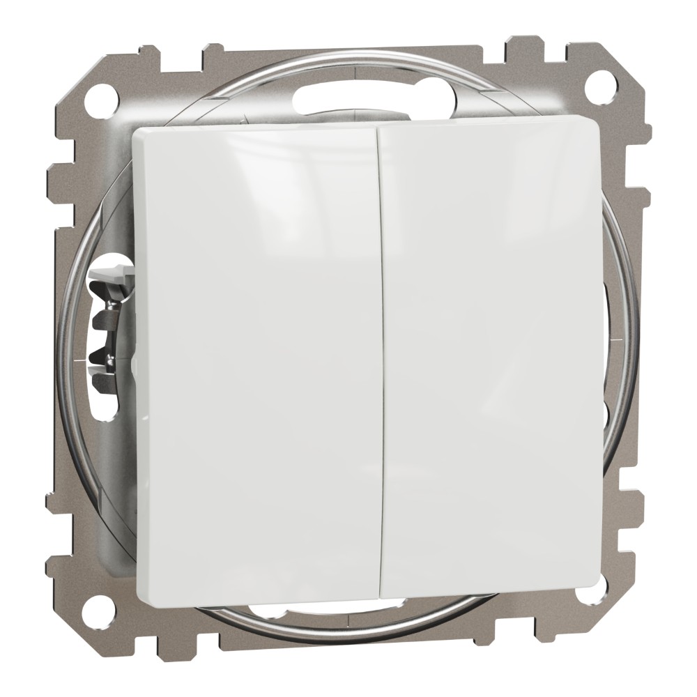 SEDNA DESIGN INTR DUBLU CAP SCARA 10AX ALB SDD111108