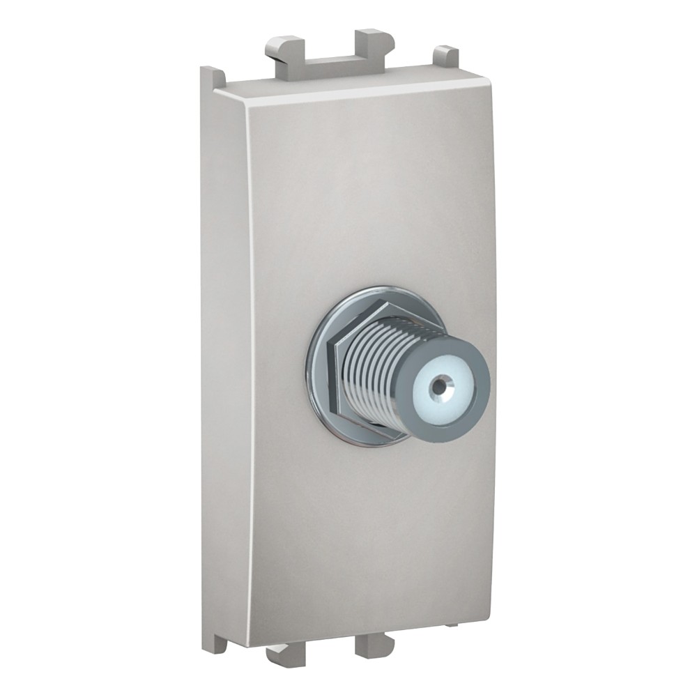 STYL ARGINTIU 1M PRIZA SAT TIP F LMR6128004