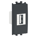 STYL NEGRU 1M PRIZA INCARCARE USB, NEGRU LMR9810003