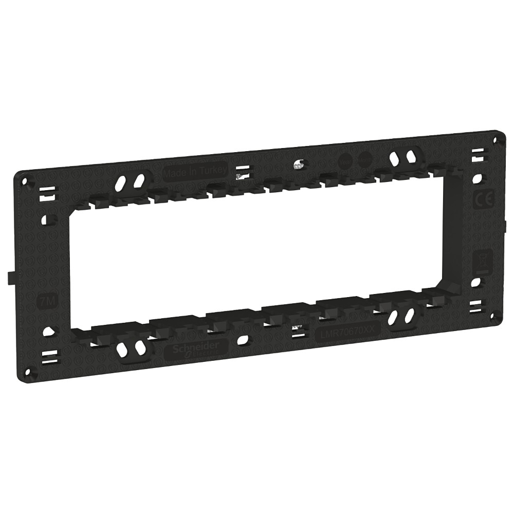 STYL SUPORT 7 MODULE NEGRU LMR7067003