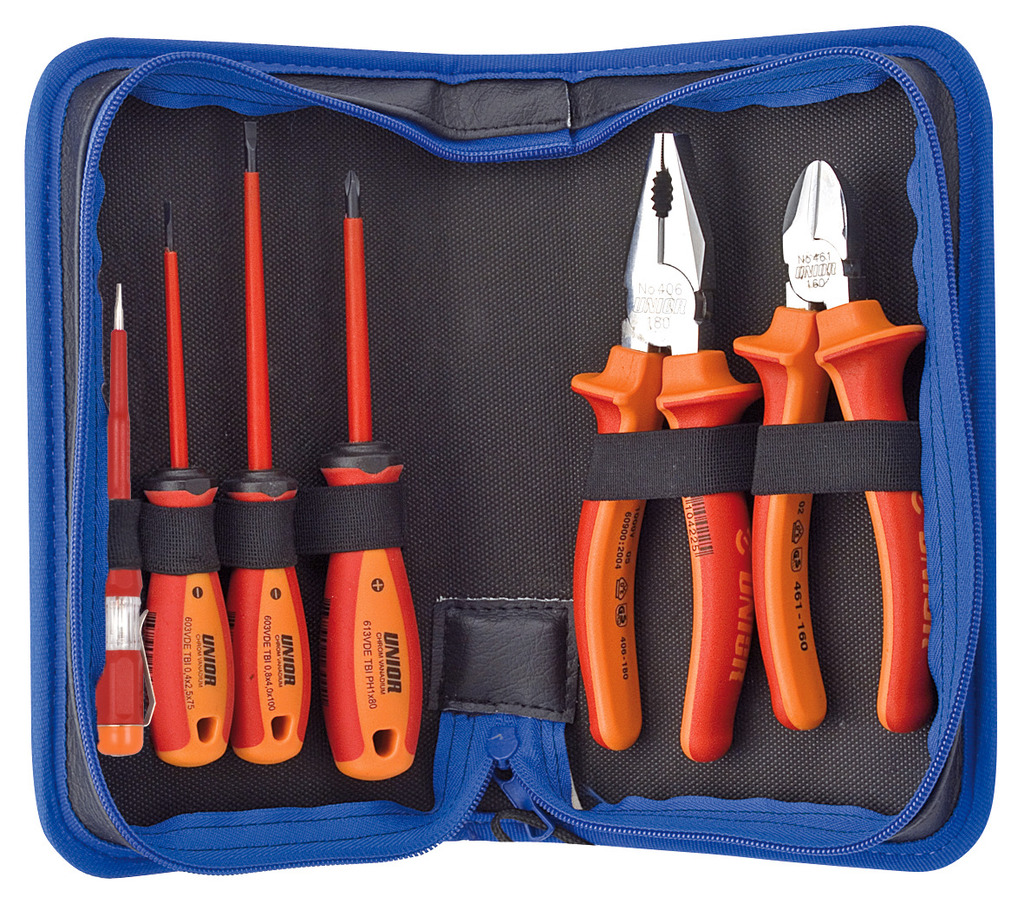 UNI TRUSA ELECTRICIAN 6pcs 617573