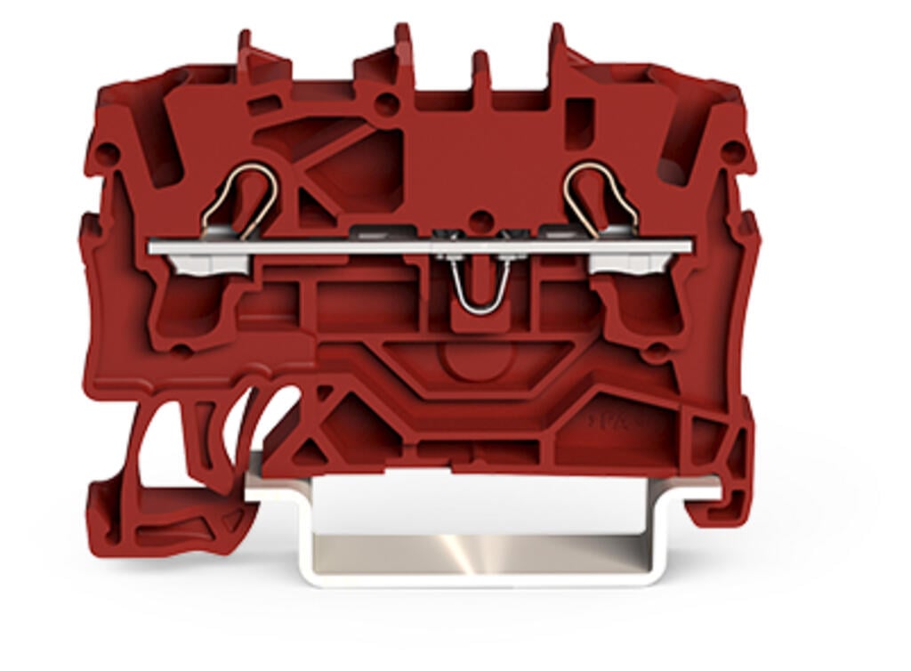 WAGO REGLETA TRECERE 2 COND. 2/5 ROSU 2002-1203