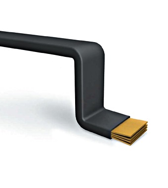 BARA CUPRU FLEXIBILA IZOLATA 32x1x5 L=2ML