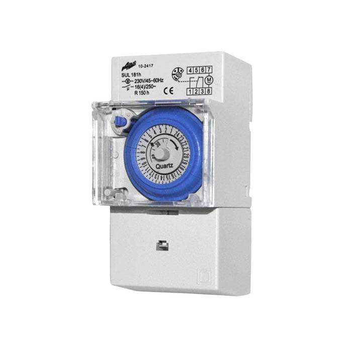 DAB PROGRAMATOR ORAR ANALOGIC 3 MOD 24H 16A 150h 02-375/3