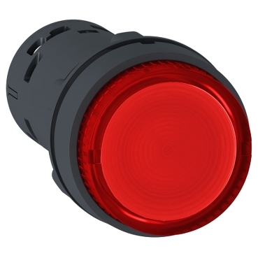 SCH BUTON LED ROSU PLASTIC XB7NW34M2
