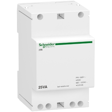 SCH TRANSFORMATOR 12/24V 25VA A9A15215