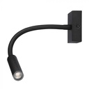 CIL INTERIOR APLICA LED 3000K 3W 180 lm D:80x80x25mm NEAGRA VT