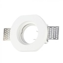 CIL INTERIOR SPOT GIPS ST 1xGU10 100mm ROTUND ALB VT