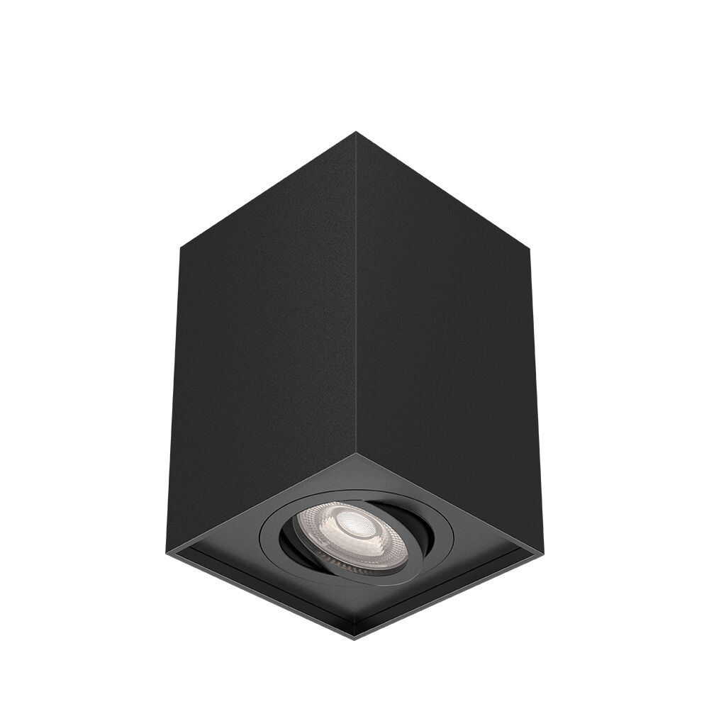 SV CORP GAMA SR PATRAT 1xGU10 NEGRU BR-BH04-00211
