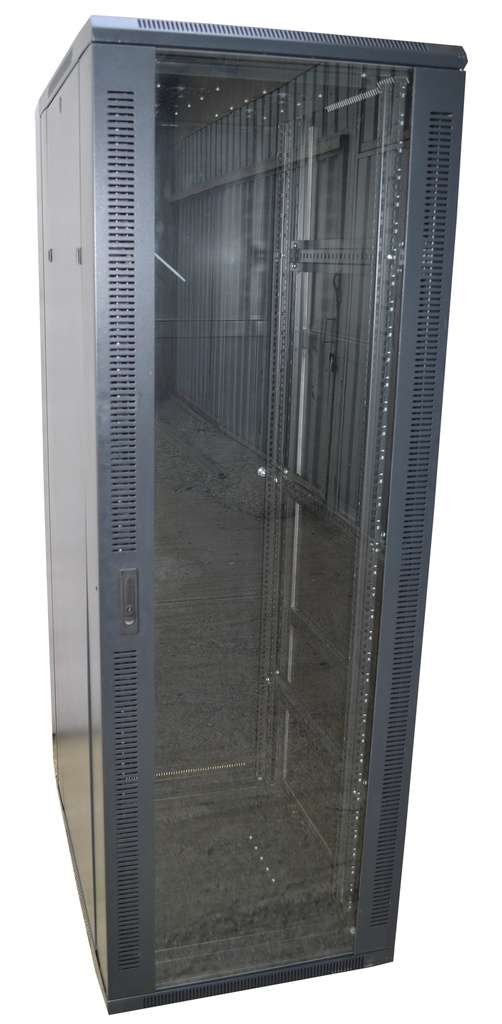 VDI RACK 42U/800x1000 ECHIPAT CU 4 VENTILATOARE 220V 19'' H=197cm