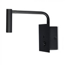 CIL INTERIOR APLICA LED 3000K 3W 180 lm INTR. SI USB PORT D:120x120x45mm NEAGRA VT