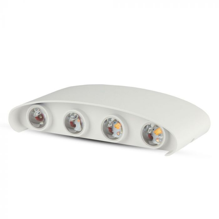 CIL ARH APLICA 3000K 8W 800 lm ALBA 2-WAY D:220x48x90mm IP54 VT