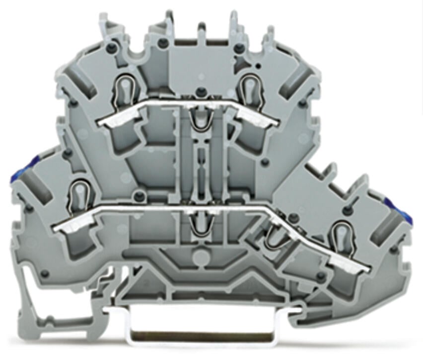 WAGO CLEMA CONEXIUNE 2 ETAJE 2.5MM GRI 2002-2202