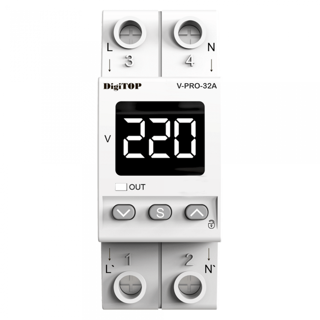 DIGITOP RELEU DE PROT 32A 230V V-PRO-32
