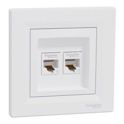 [EPH4400121] ASFORA PRIZA INTERNET DUBLA UTP CAT5 EPH4400121