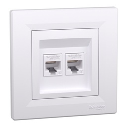 [EPH4800121] ASFORA PRIZA_INTERNET DUBLA UTP CAT6 EPH4800121