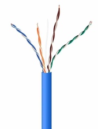 [UTP_CAT5_B] CABLU UTP CAT5e (CU/CU) 100MHz 4x2xAWG24 BLUE