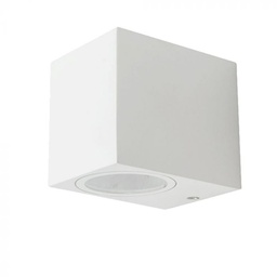 [7539 VT-7651] CIL ARH APLICA 1xGU10 PATRATA ALBA IP44 VT