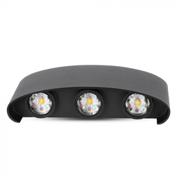 [8615 VT-846] CIL ARH APLICA 3000K 8W 540 lm NEAGRA 2-WAY D:170x40x80mm IP65 VT