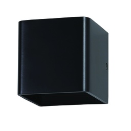 [7094 VT-758] CIL ARH APLICA 4000K 5W 560 lm PATRATA NEAGRA 1-WAY IP65 VT
